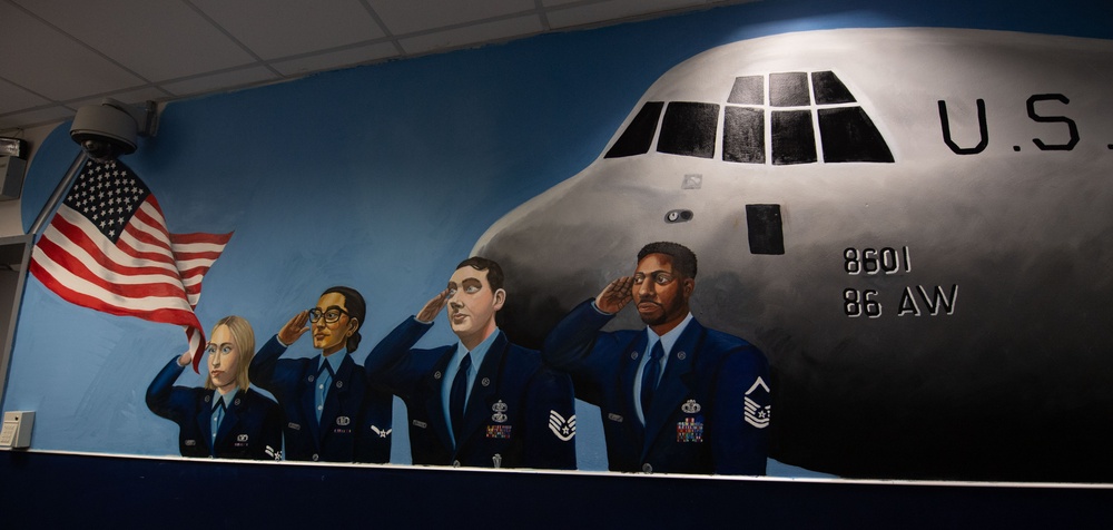 Ramstein Airman Brings Air Force pride to life