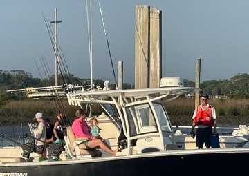 Coast Guard Auxiliary conducts vessel safety checks in St. Augustine, Florida