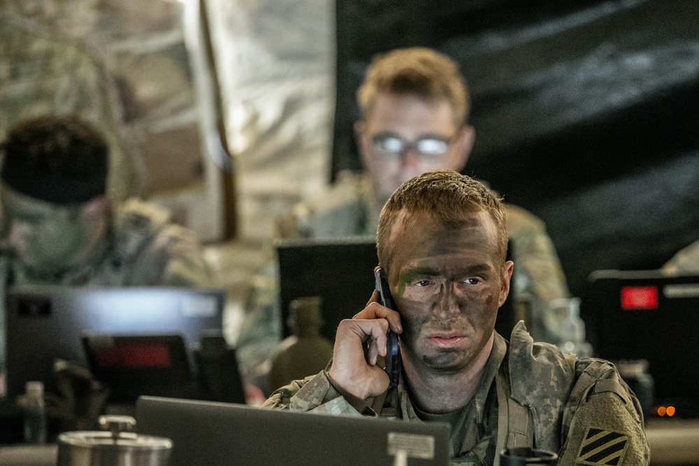 3rd Infantry Division coordinate battlefield operations Exercise Combined Resolve 25-2