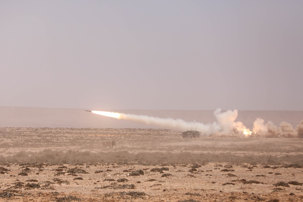 New Hampshire Army National Guard conducts artillery rocket training at African Lion 2025