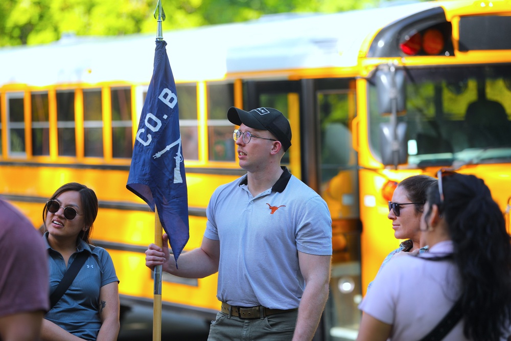 Future Army Officers Walk the Battlefield as Illinois OCS Class 70-25 Studies Leadership at Fort Donelson
