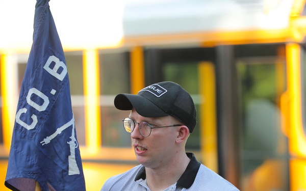 Future Army Officers Walk the Battlefield as Illinois OCS Class 70-25 Studies Leadership at Fort Donelson