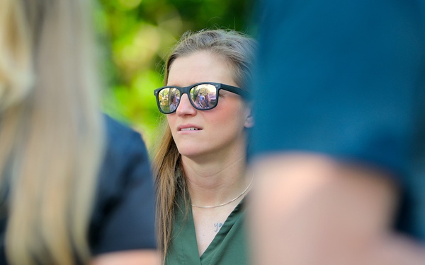 Future Army Officers Walk the Battlefield as Illinois OCS Class 70-25 Studies Leadership at Fort Donelson