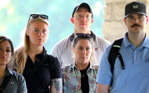 Future Army Officers Walk the Battlefield as Illinois OCS Class 70-25 Studies Leadership at Fort Donelson