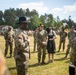 2CR Soldiers and families welcome the 36th regimental CSM