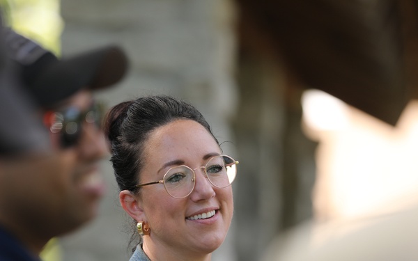 Future Army Officers Walk the Battlefield as Illinois OCS Class 70-25 Studies Leadership at Fort Donelson