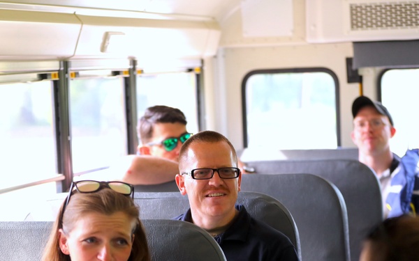 Future Army Officers Walk the Battlefield as Illinois OCS Class 70-25 Studies Leadership at Fort Donelson