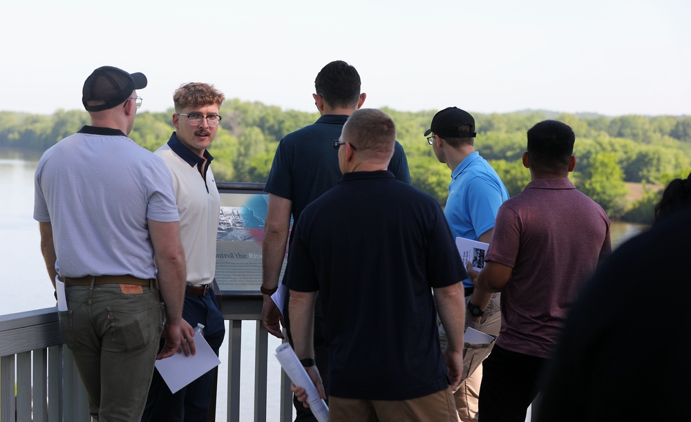 Future Army Officers Walk the Battlefield as Illinois OCS Class 70-25 Studies Leadership at Fort Donelson
