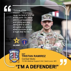 I'm A DEFENDER - Sgt. Tristan Ramirez