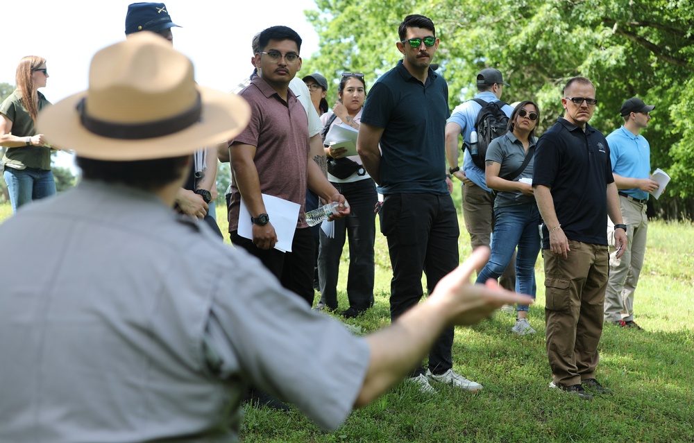 Future Army Officers Walk the Battlefield as Illinois OCS Class 70-25 Studies Leadership at Fort Donelson