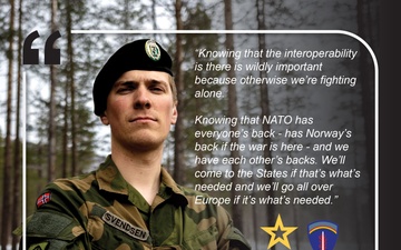 I'M A DEFENDER - Norwegian Lt. Vebjorn Svendsen