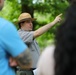 Future Army Officers Walk the Battlefield as Illinois OCS Class 70-25 Studies Leadership at Fort Donelson