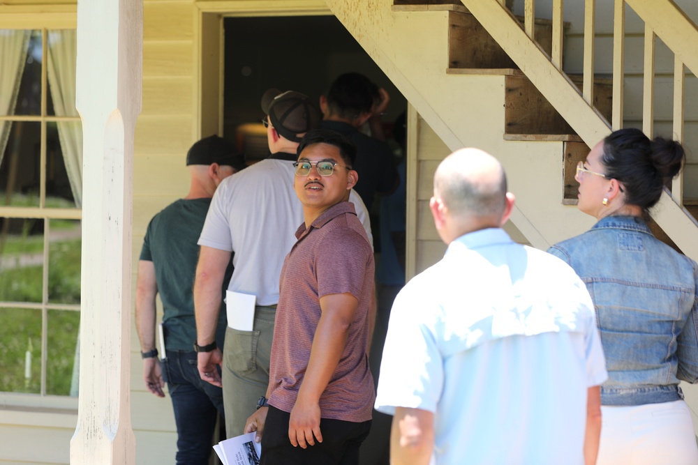 Future Army Officers Walk the Battlefield as Illinois OCS Class 70-25 Studies Leadership at Fort Donelson