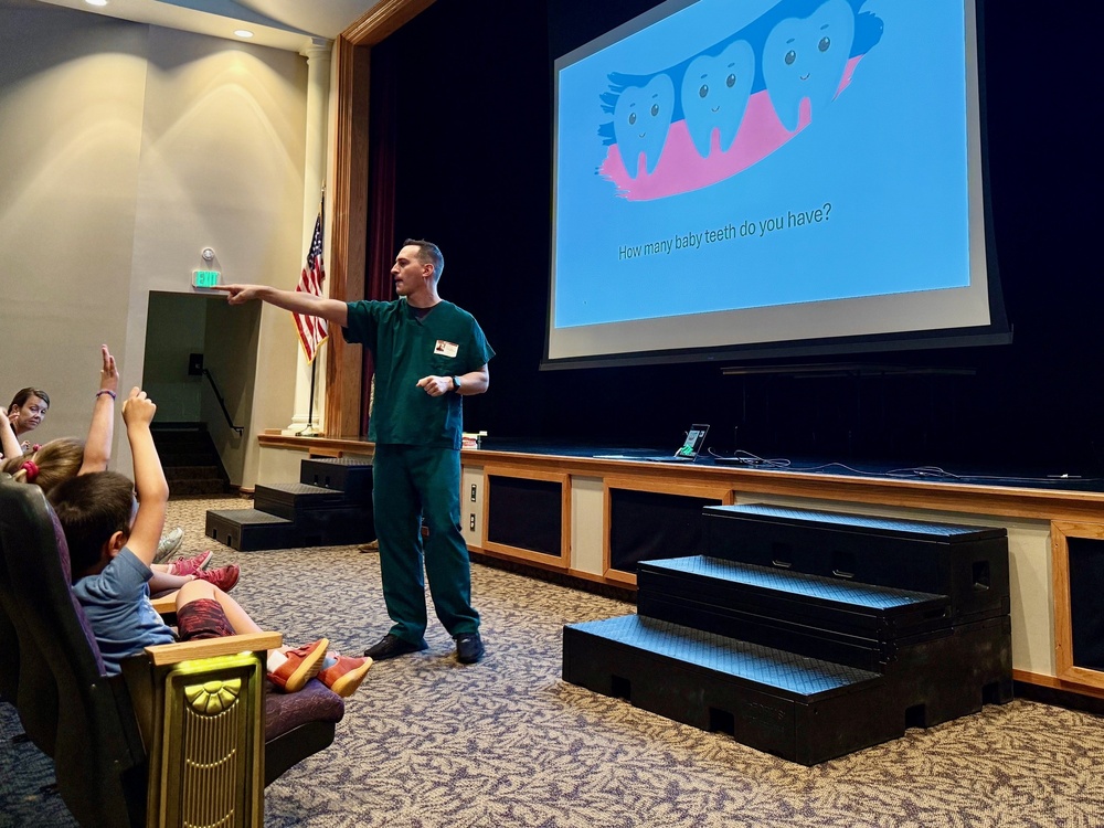 Army Dental Team Visits Local Schools to Promote Healthy Smiles
