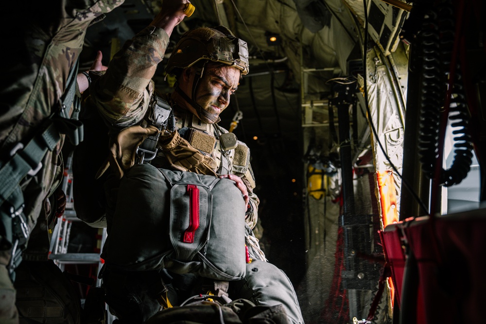 Sky Soldiers Conduct Airborne Operation Over Latvia During Swift Response 25
