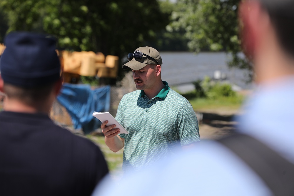 Future Army Officers Walk the Battlefield as Illinois OCS Class 70-25 Studies Leadership at Fort Donelson