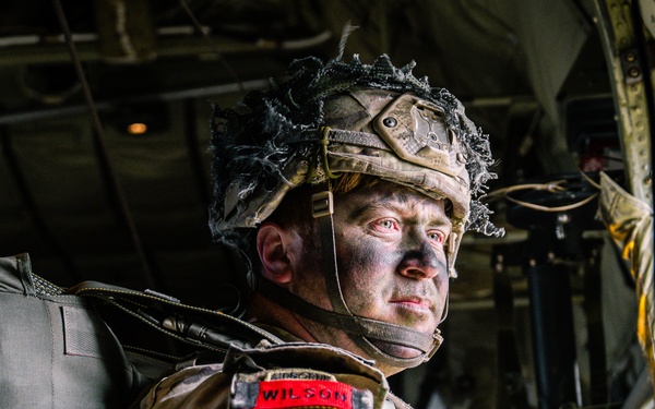 Sky Soldiers Conduct Airborne Operation Over Latvia During Swift Response 25