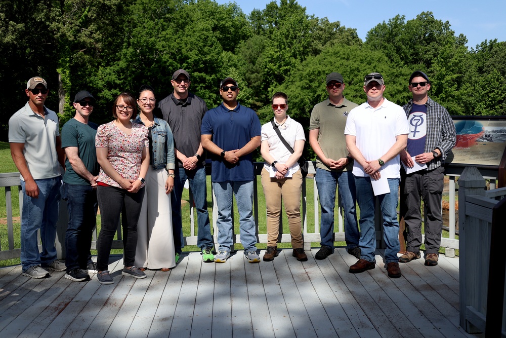 Future Army Officers Walk the Battlefield as Illinois OCS Class 70-25 Studies Leadership at Fort Donelson
