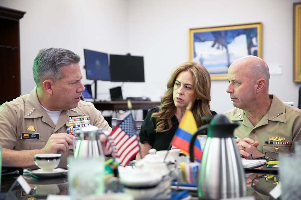ACNO Adm. Jim Kilby Met COLNAV for Counterpart Engagement