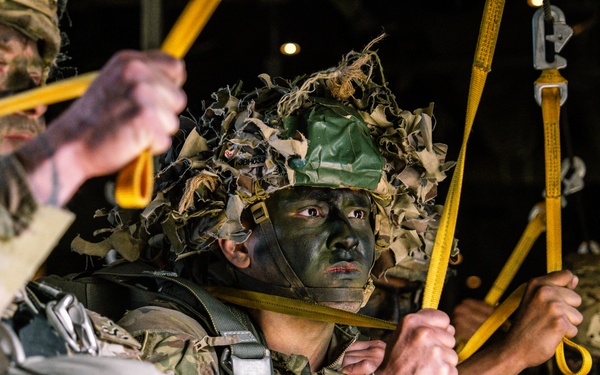 Sky Soldiers Conduct Airborne Operation Over Latvia During Swift Response 25