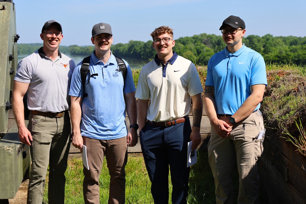 Future Army Officers Walk the Battlefield as Illinois OCS Class 70-25 Studies Leadership at Fort Donelson