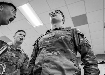 Foundation of perfection: honor guard training Week 1