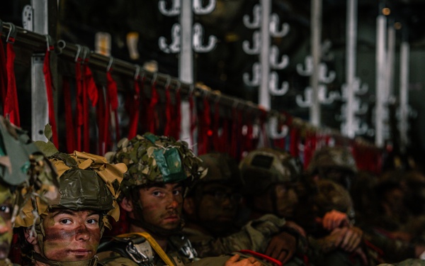 Sky Soldiers Conduct Airborne Operation Over Latvia During Swift Response 25