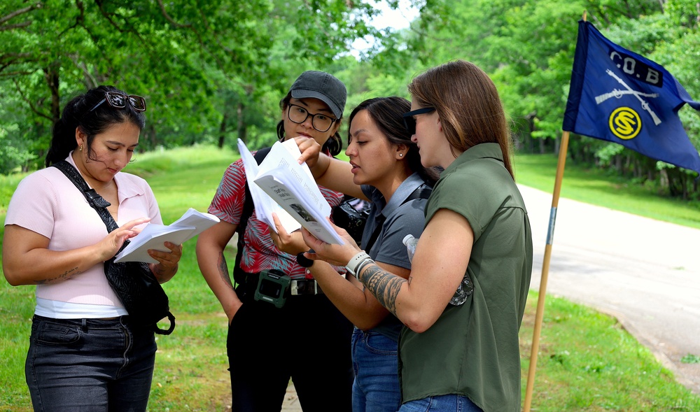 Future Army Officers Walk the Battlefield as Illinois OCS Class 70-25 Studies Leadership at Fort Donelson