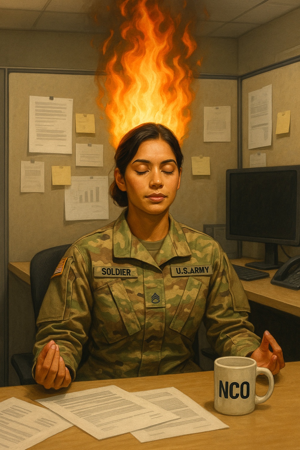 How to keep calm under fire