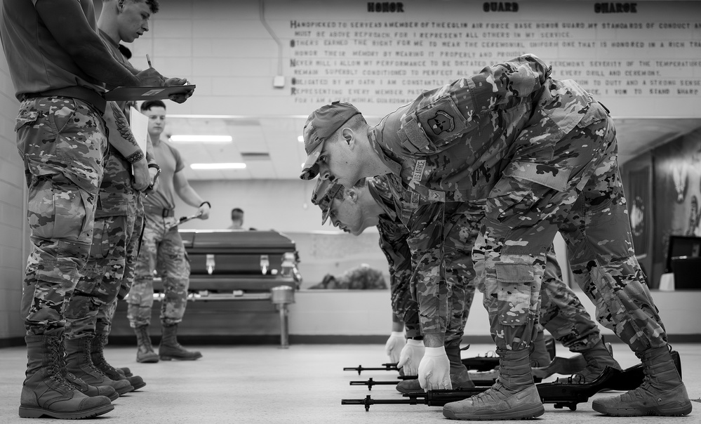 Honor Guard training Week 2