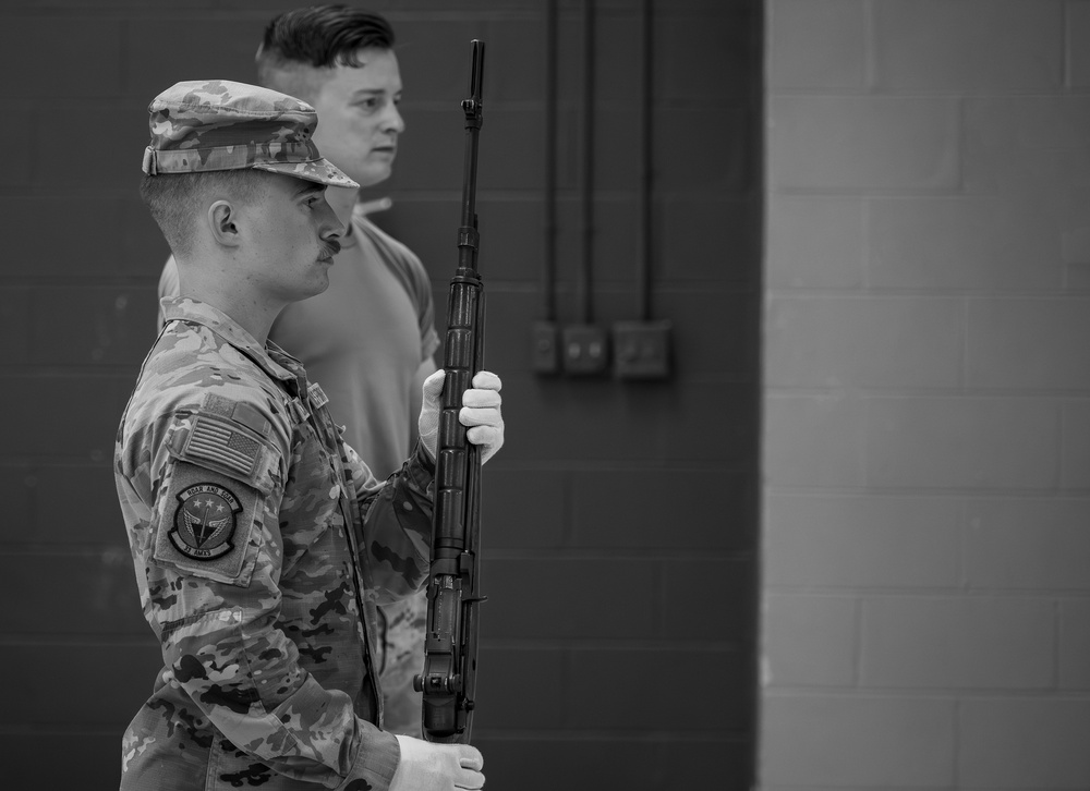 Honor Guard training Week 2