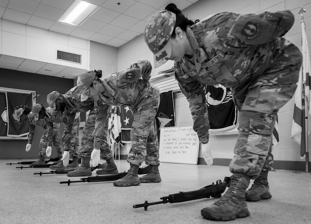 Honor Guard training Week 2