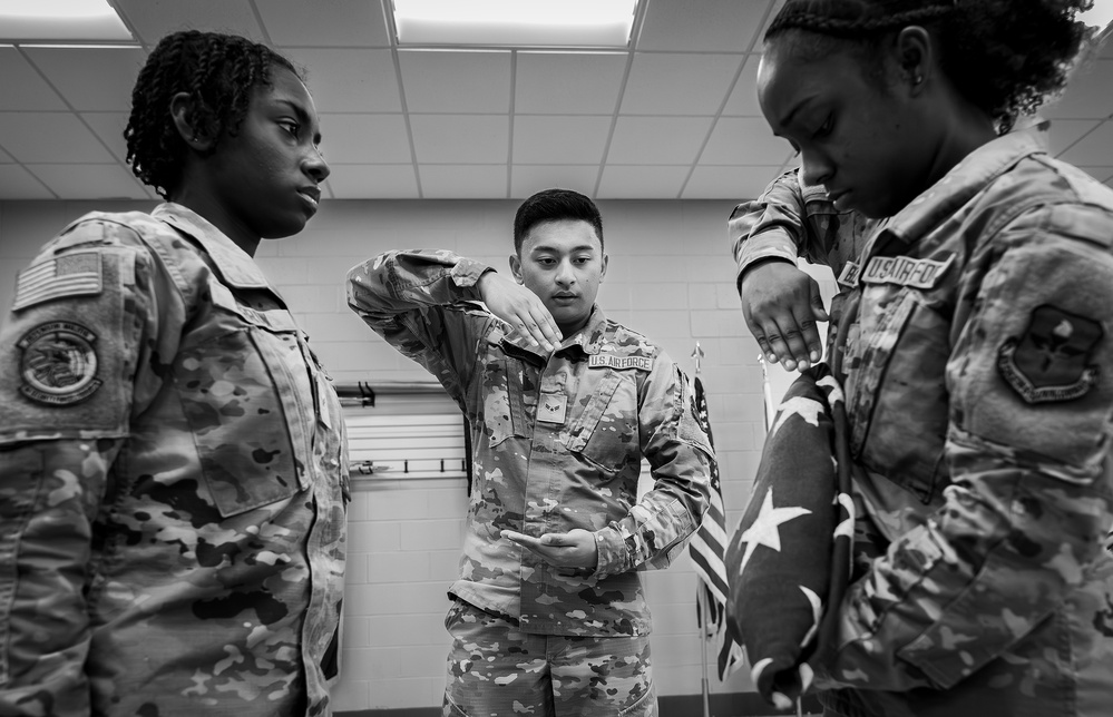Honor Guard training Week 2