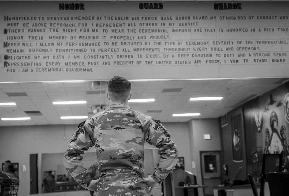 Honor Guard training Week 2