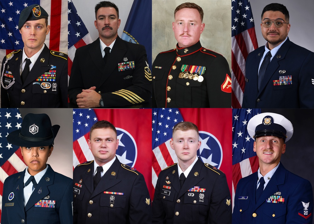 2025 USO Service Member of the Year Awardees