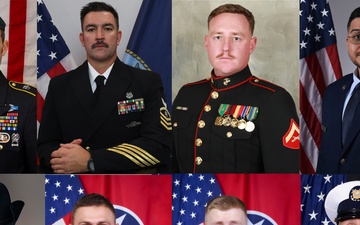 2025 USO Service Member of the Year Awardees