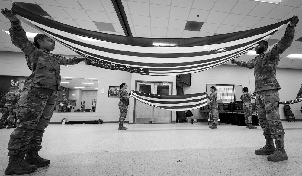 Honor Guard training Week 2