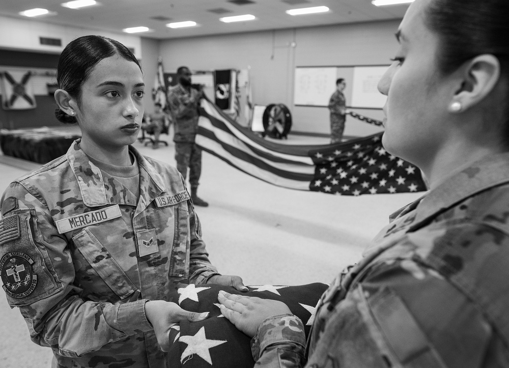 Honor Guard training Week 2