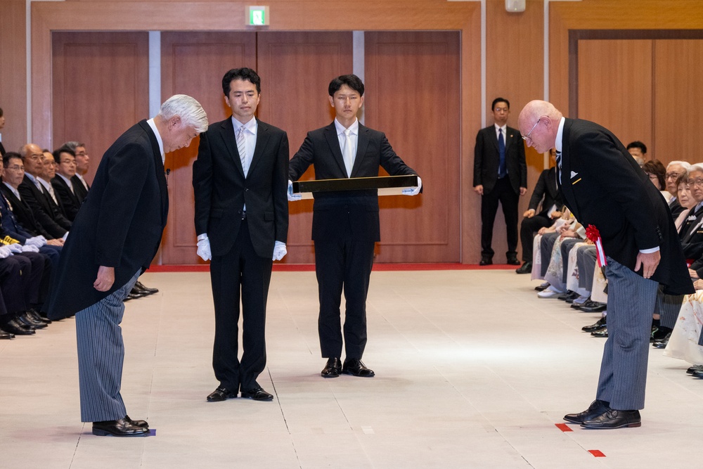 Japanese Government Honors F-35 Program Manager with Prestigious Award