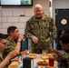 MCPON Honea attends Recruit Training Command &quot;Pizza Night&quot;