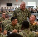 MCPON Honea attends Recruit Training Command &quot;Pizza Night&quot;