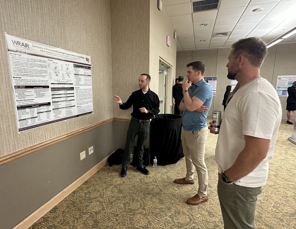 WRAIR-West presents a poster at Madigan Army Medical Center Research Day