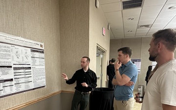 WRAIR-West presents a poster at Madigan Army Medical Center Research Day