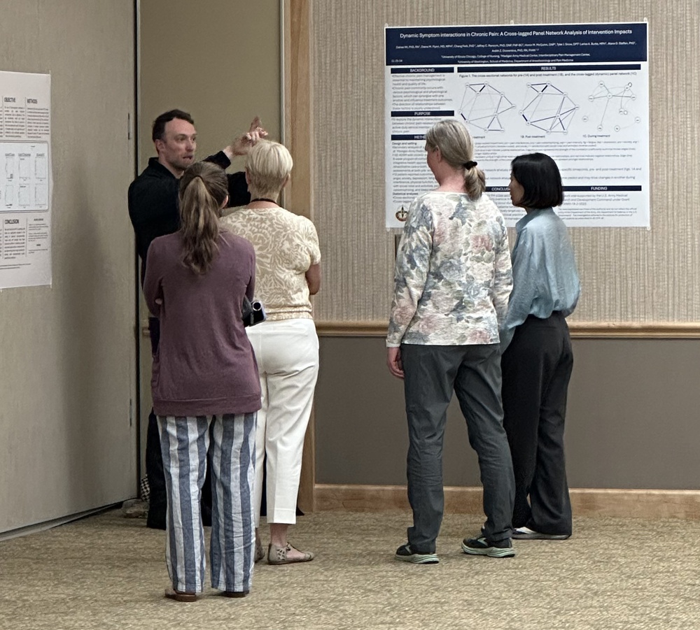 WRAIR-West participates in poster judging at Madigan Army Medical Center Research Day