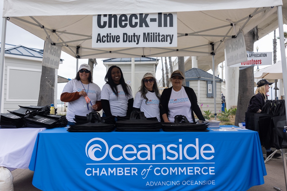 Oceanside Chamber of Commerce Hosts Annual Operation Appreciation