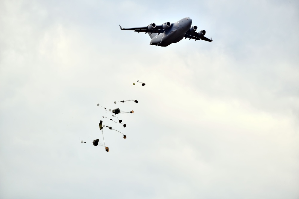 Swift Response 2025: 173rd Airborne Brigade executes heavy equipment drop in Lithuania