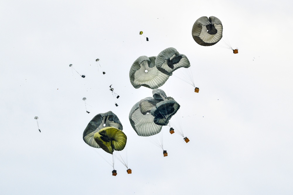 Swift Response 2025: 173rd Airborne Brigade executes heavy equipment drop in Lithuania