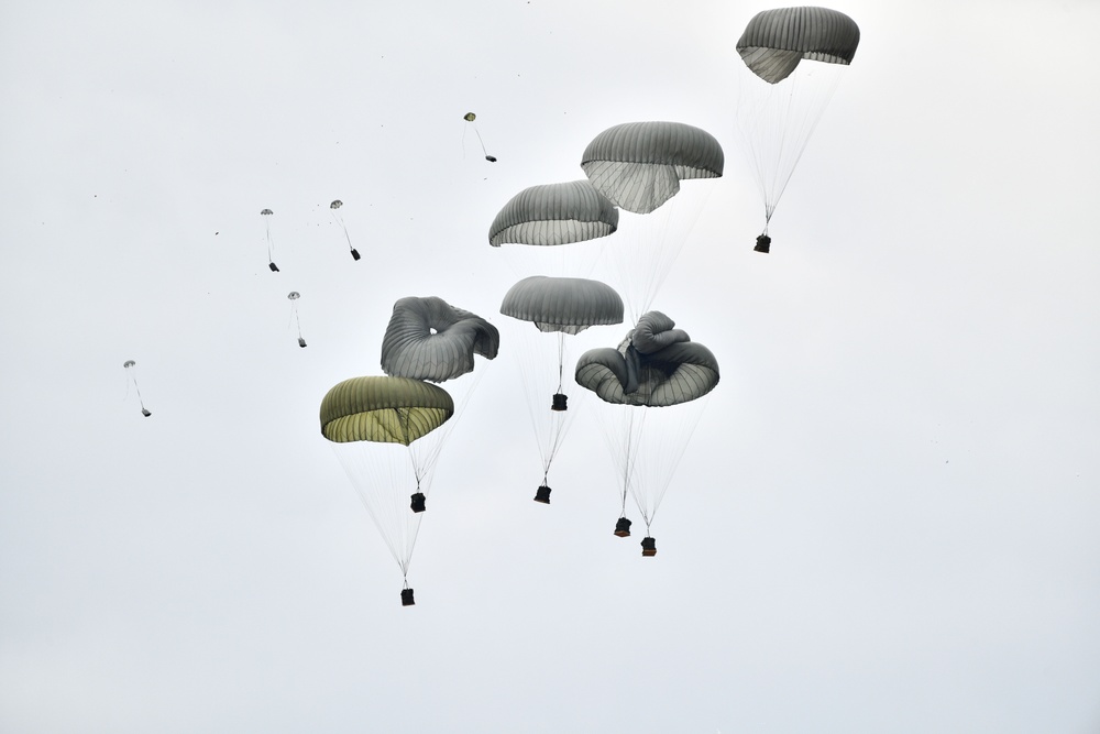Swift Response 2025: 173rd Airborne Brigade executes heavy equipment drop in Lithuania