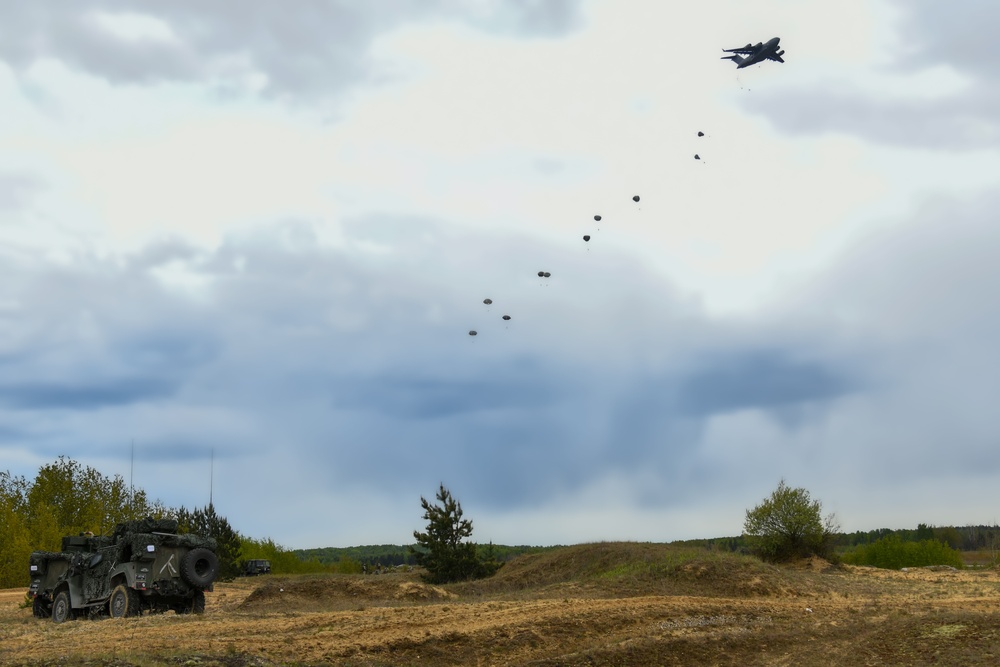 Swift Response 2025: 173rd Airborne Brigade leads multinational airborne operation in Lithuania
