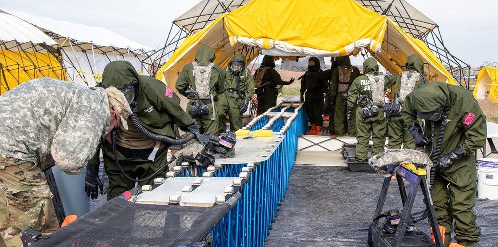 182nd Medical Group, FSRT Complete Joint CERF-P Exercise and Evaluation in Sparta